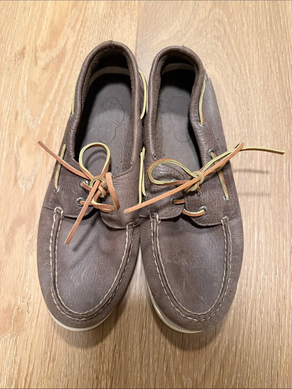 Sperry “Top Sider”Brown Leather Boat Shoes size 10.5